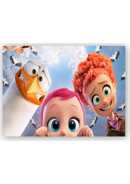 Ahşap Tablo Leylekler Filmi Sahnesi