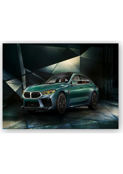 Ahşap Tablo BMW M8 Gran Coupe First Edition