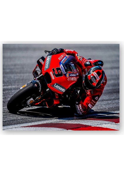 Ahşap Tablo Ducati Corse Moto GP Danilo Petrucci