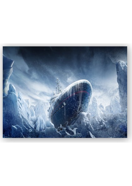 Ahşap Tablo Rainbow Six Siege Donmuş Gemi