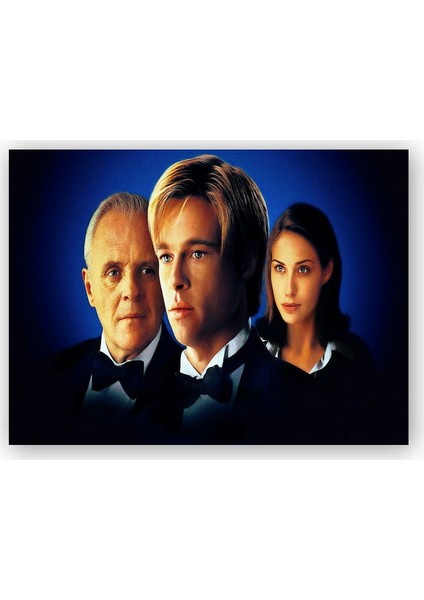 Ahşap Tablo Meet Joe Black Anthony Hopkins Brad Pitt Claire Forlani