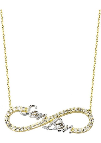 Sonsuzluk Altın Kolye 14K Gold Sen&ben