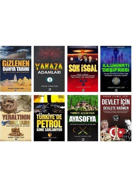 Çınaraltı Hakan Yılmaz Çebi Seti 8 Kitap - Hakan Yılmaz Çebi