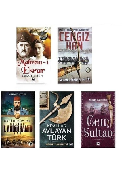 Çınaraltı Tarih Seti 5 Kitap