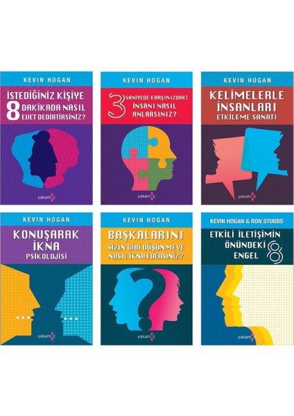 Kevin Hogan Kişisel Gelişim Seti 6 Kitap - Kevin Hogan