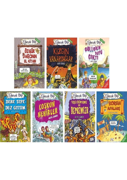 Timaş Eğlenceli Coğrafya Seti 7 Kitap Set