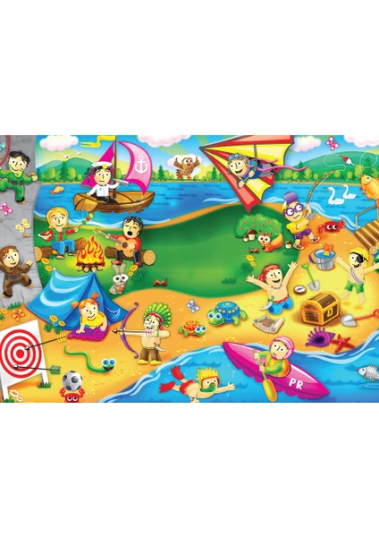 Keskin Color  Sahil 100 Parça Puzzle