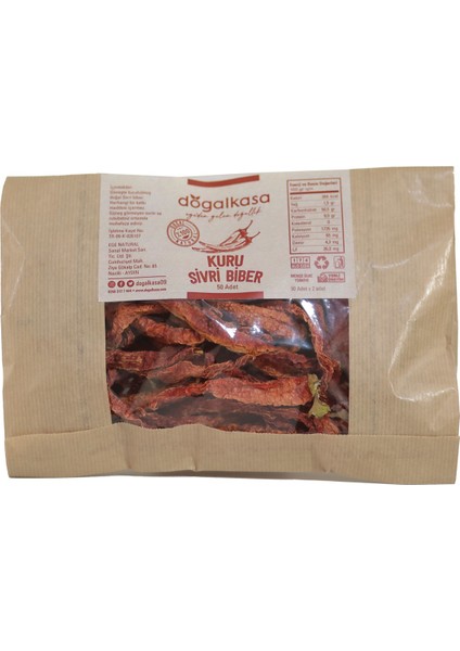 Kuru Sivri Biber - 1 Dizi