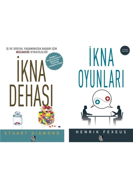 İkna Dehası + İkna Oyunları Set 2 Kitap