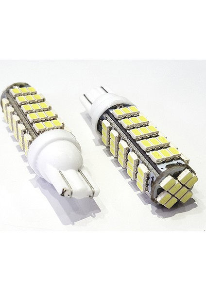 Geri Vites T15 W16W 3020 Chip 68LEDLI 500LUMEN 43MM Beyaz LED Ampul Ultra Parlak