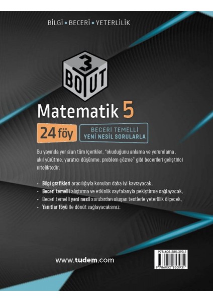 5. Sınıf Matematik 3 Boyut Föy