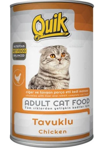 Tavuklu Konserve Kedi Maması 415 gr