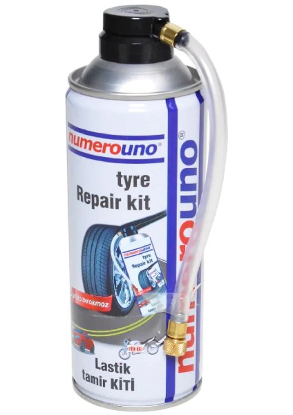Üçgen Trafik Seti Lüks Lastik Tamir Kiti 400 ml