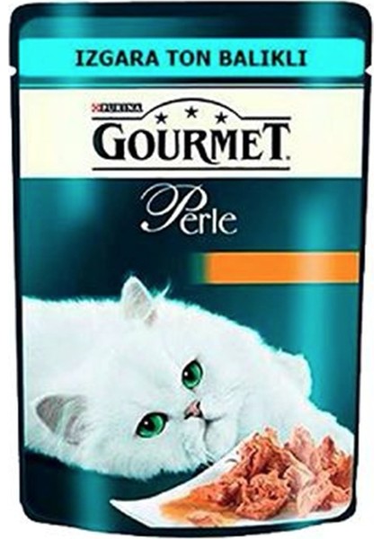 Gourmet Perle Izgara Ton Balıklı Yaş Kedi Maması 85 gr