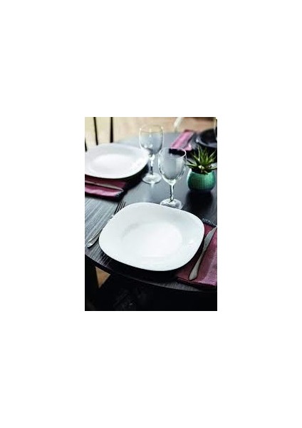Luminarc Carine Blanc 6'lı Beyaz Servis Tabağı 27 cm
