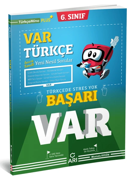 Arı Yayıncılık 6.Sınıf Var Türkçe Soru Bankası