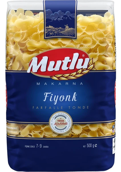 Mutlu Fiyonk Makarna 500 gr