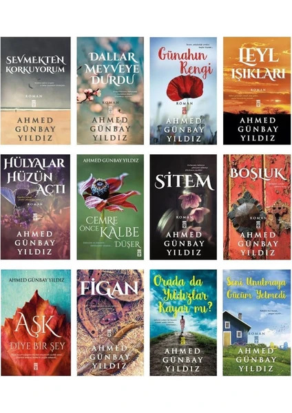 Sitem - Boşluk - Figan - Aşk - Ahmed Günbay Yıldız - 12 Kitap