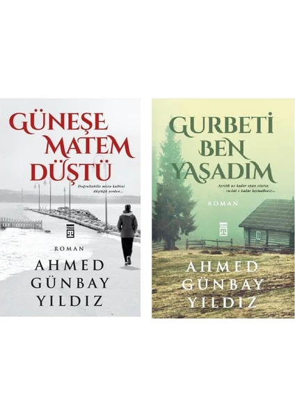 Gurbeti Ben Yaşadım - Güneşe Matem Düştü - 2 Kitap - Ahmet Günbay Yıldız