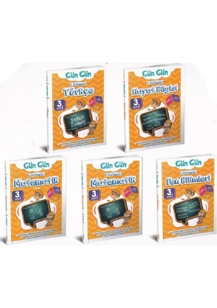 3. Sınıf Gün Gün Eğitim Seti (5 Kitap)