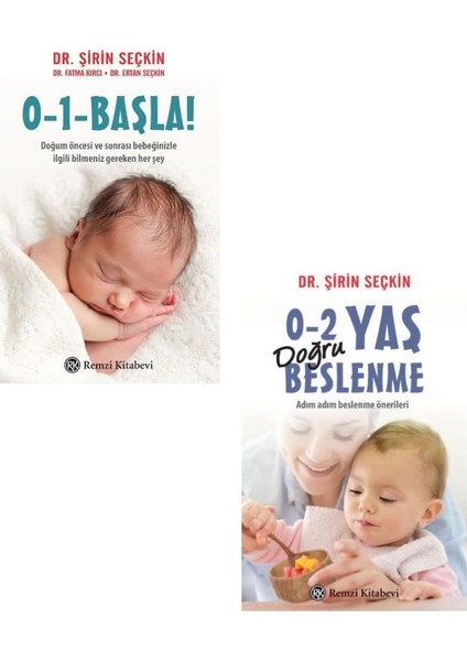 Dr. Şirin Seçkin Seti 0 1 Başla + 0 2 Yaş Doğru Beslenme - Şirin Seçkin