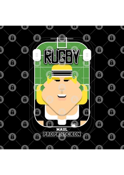 Rugby Black - Maul Propknockon - Hazel Version Kupa Bardak