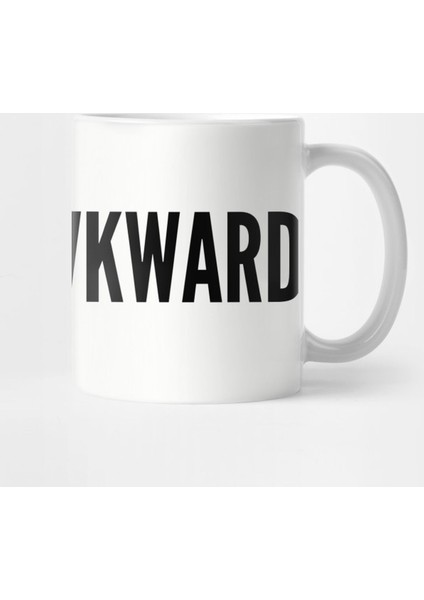 Cute - Hi I'M Awkward - Funny Joke Statement Humor Slogan Kupa Bardak