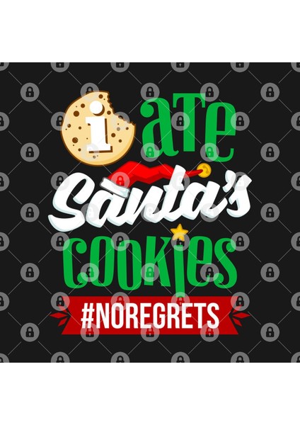 I Ate Santa'S Cookies No Regrets Kupa Bardak