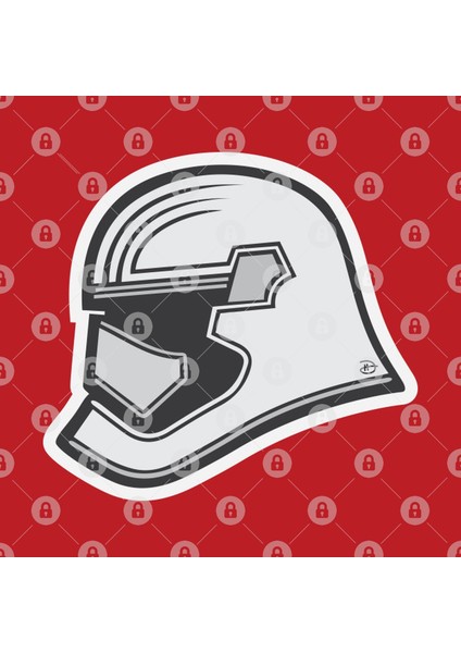 Captain Phasma Helmet Kupa Bardak