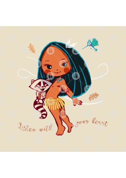Pocahontas Kupa Bardak