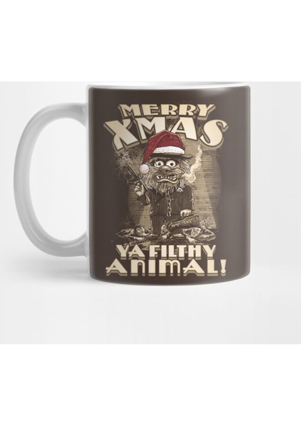 Merry Xmas Ya Filthy Animal Kupa Bardak