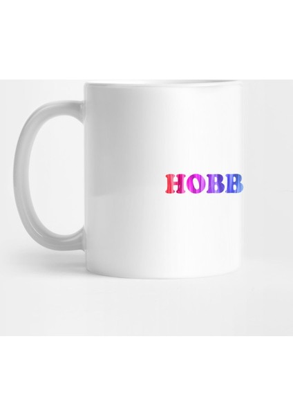 Rainbow Hobbit Head Kupa Bardak