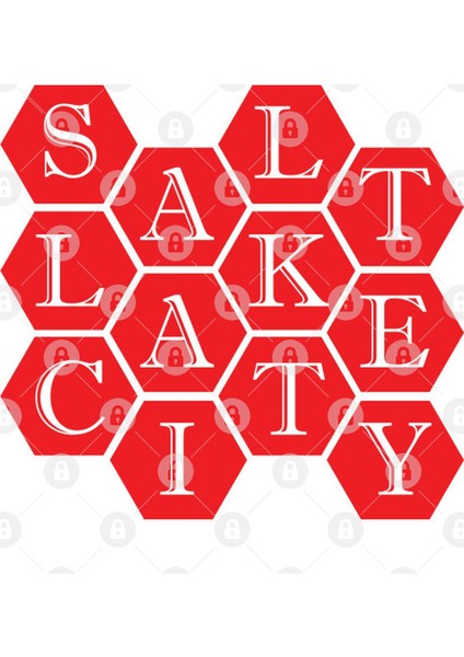Salt Lake City Red Kupa Bardak