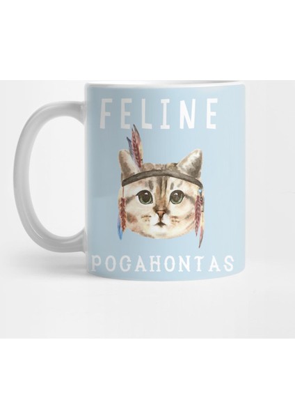Feline Pocahontas Kupa Bardak