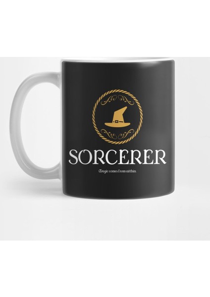 Sorcerer Sorcerers Magic Dungeons Crawler And Dragons Slayer Kupa Bardak