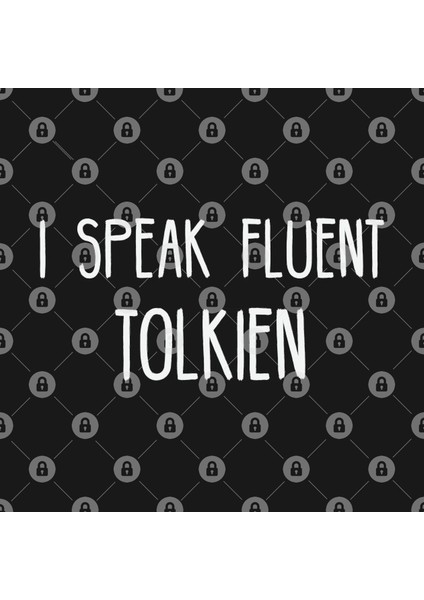 I Speak Fluent Tolkien Kupa Bardak