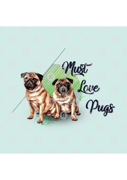 Must Love Pugs Kupa Bardak