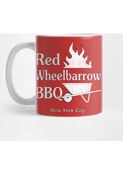 Mr Robot Red Wheelbarrow Bbq Kupa Bardak