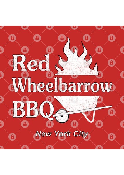 Mr Robot Red Wheelbarrow Bbq Kupa Bardak