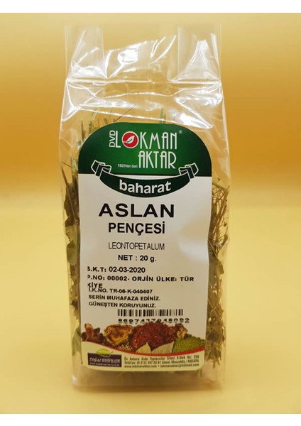 Aslan Pençesi 20 gr