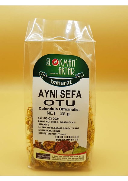 Aynı Sefa 25 gr