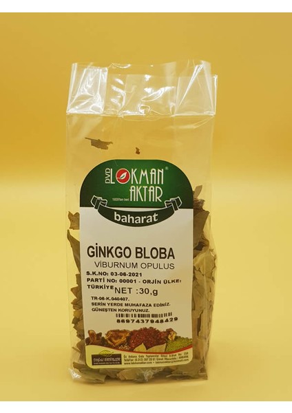 Ginko Biloba 30 gr