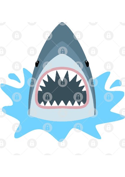 Shark Attack Kupa Bardak