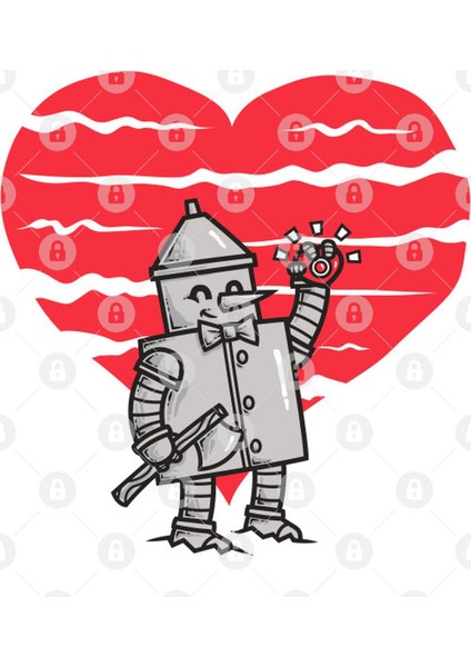 The Tin Woodsman'S Heart Kupa Bardak
