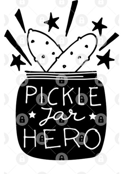 Pickle Jar Hero Kupa Bardak
