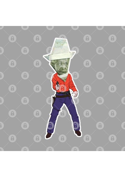 Sheriff Einstein / Money Origami Kupa Bardak