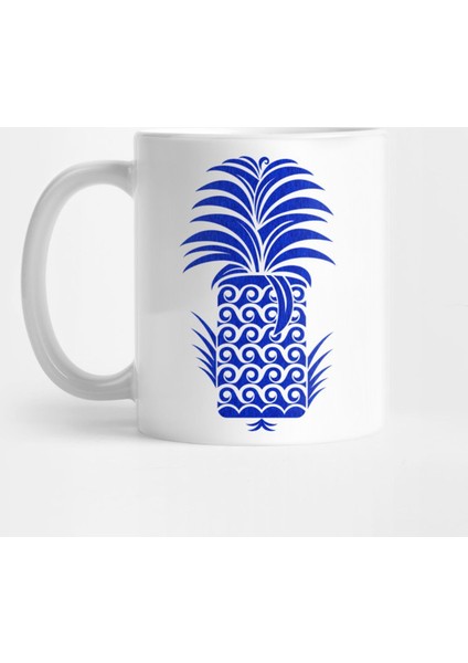 Blue Pineapple Kupa Bardak