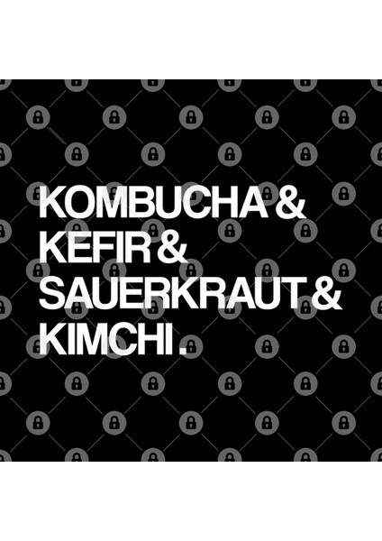 Kombucha & Kefir Sauerkraut & Kimchi Fermented Foods Kupa Bardak