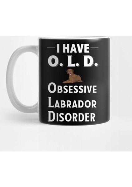 I Have Old Obsessive Lab Disorder Kupa Bardak