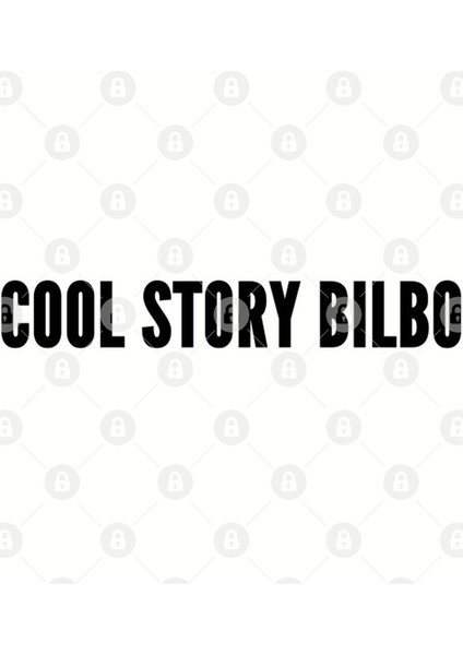 Geeky Hobbit Slogan - Cool Story Bilbo - Funny Meme Statement Humor Geek Joke Lord Of The Rings Bilbo Baggins Kupa Bardak